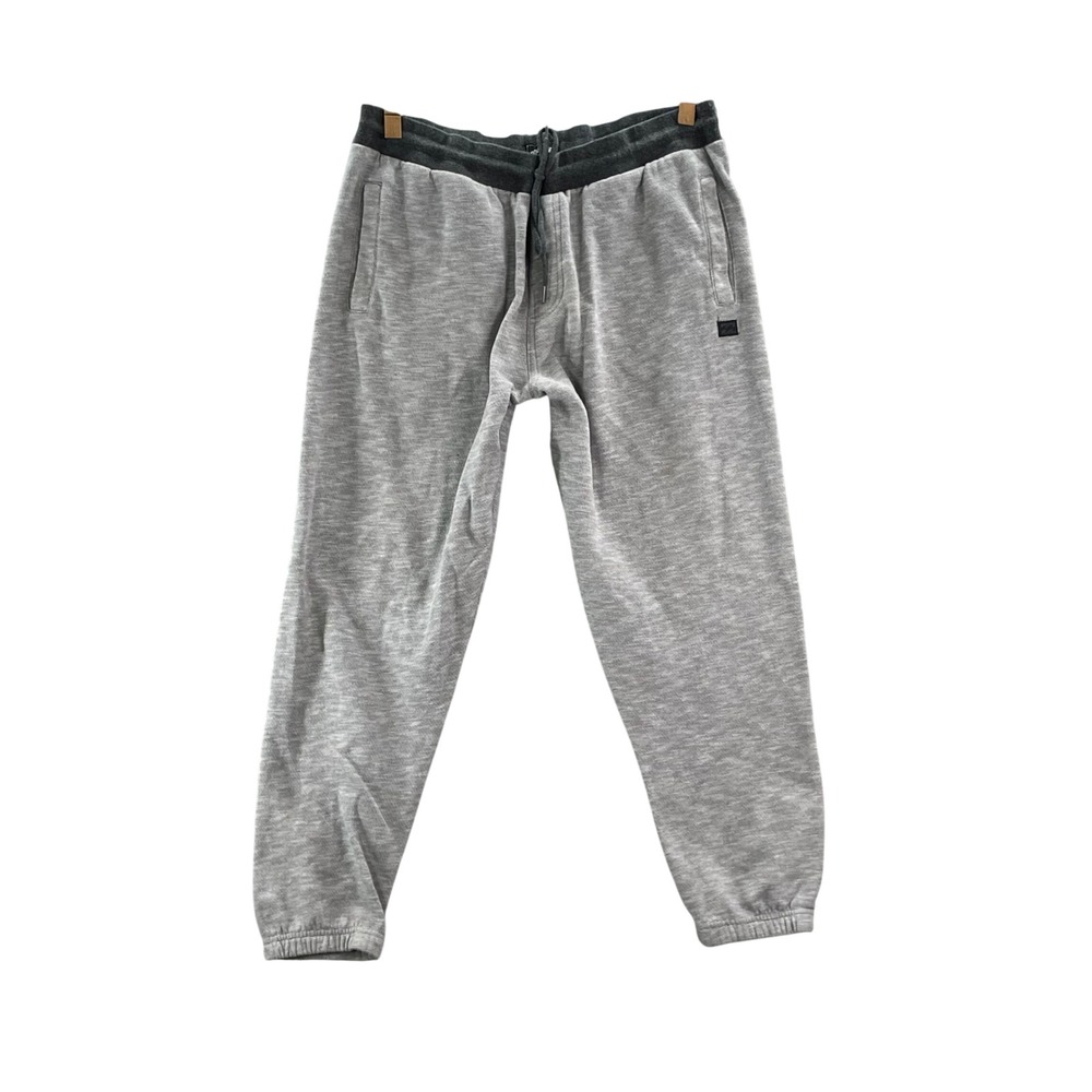 Billabong Sweatpants Mens XXL Gray Joggers Fleece Lined Lounge Pants Athletic